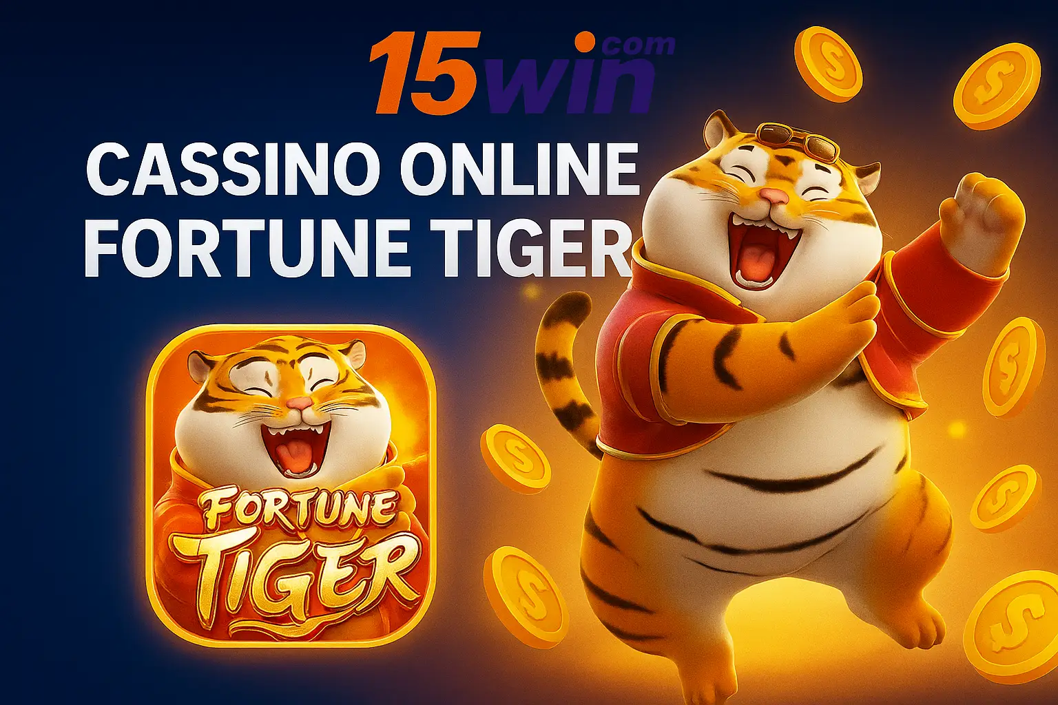 Fortune Tiger é um jogo imperdível no 15WIN.COM Casino